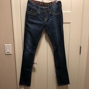 Rock revival skinny jeans